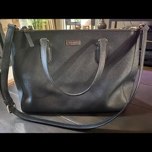 Kate Spade Black Leather Purse